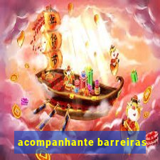 acompanhante barreiras